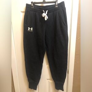 Under Armour jogger sweat pants.